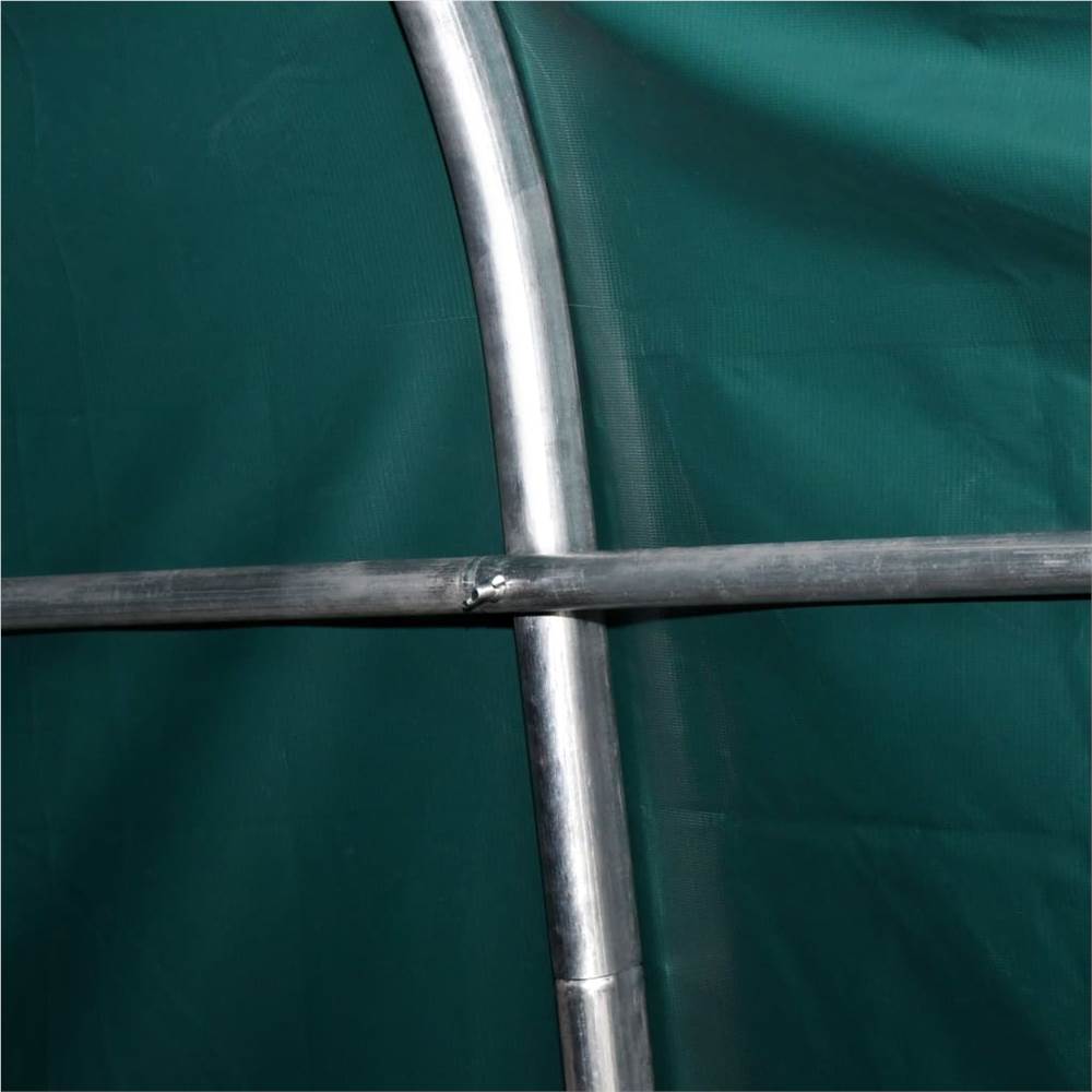 Removable Livestock Tent PVC 550 g/m² 3.3x3.2 m Dark Green