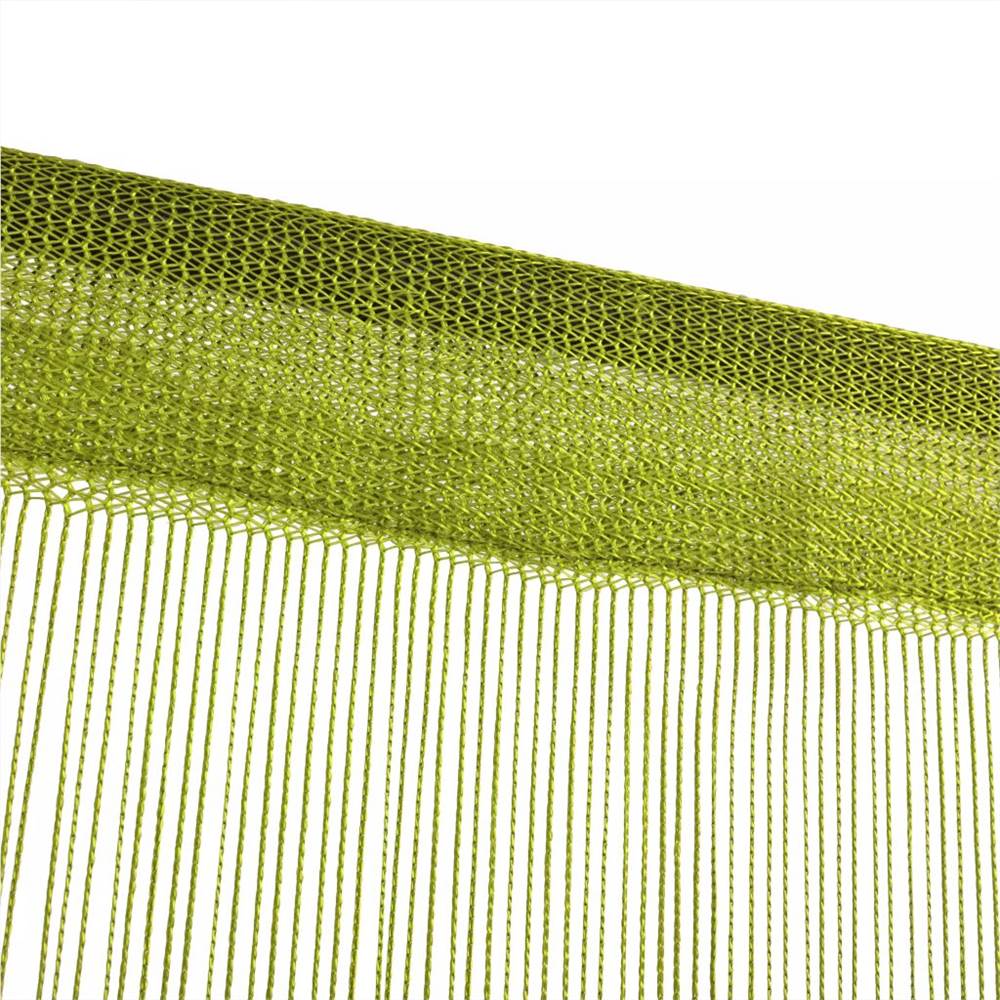String Curtains 2 pcs 100x250 cm Green
