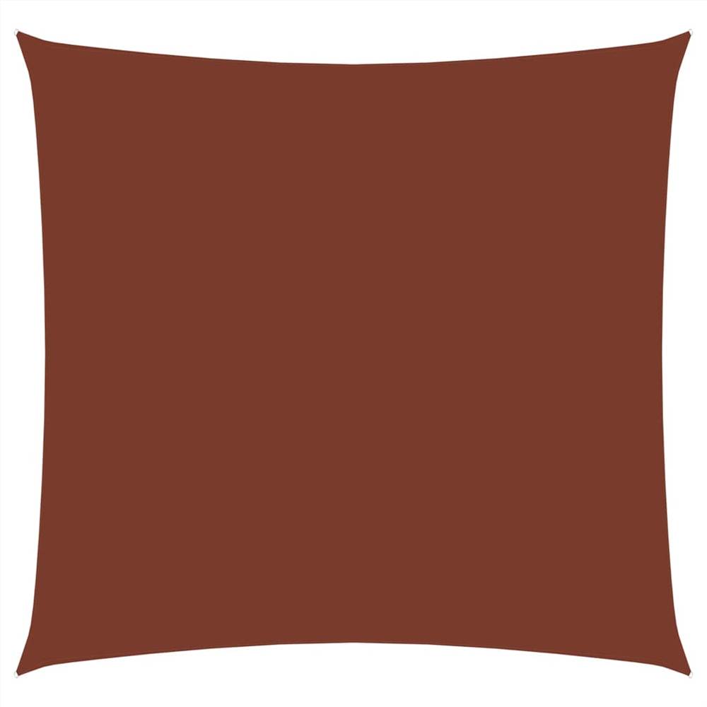 

Sunshade Sail Oxford Fabric Square 6x6 m Terracotta