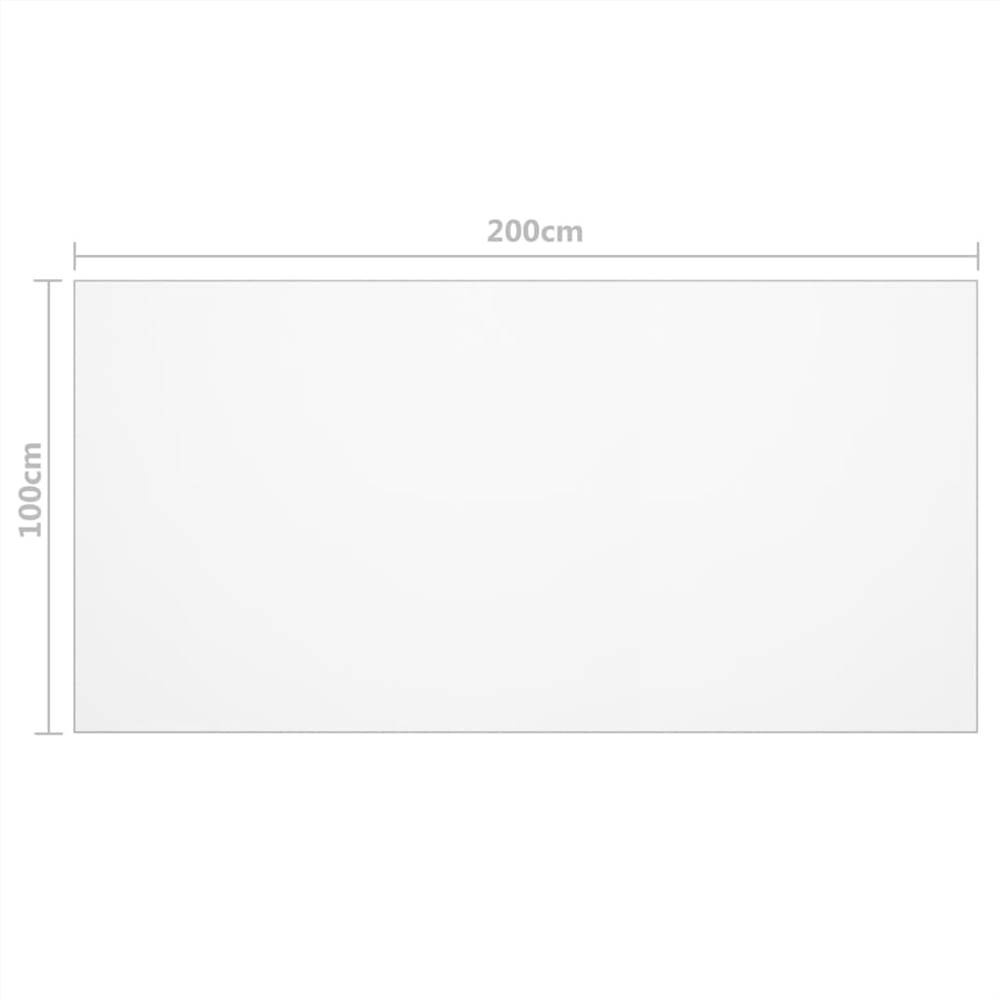 Table Protector Transparent 200x100 cm 2 mm PVC
