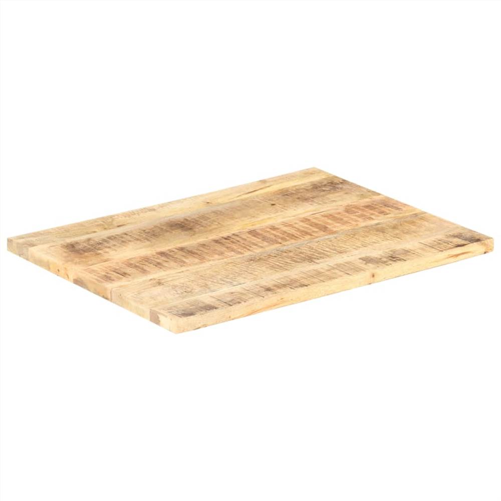 Table Top Solid Mango Wood 25-27 mm 70x60 cm