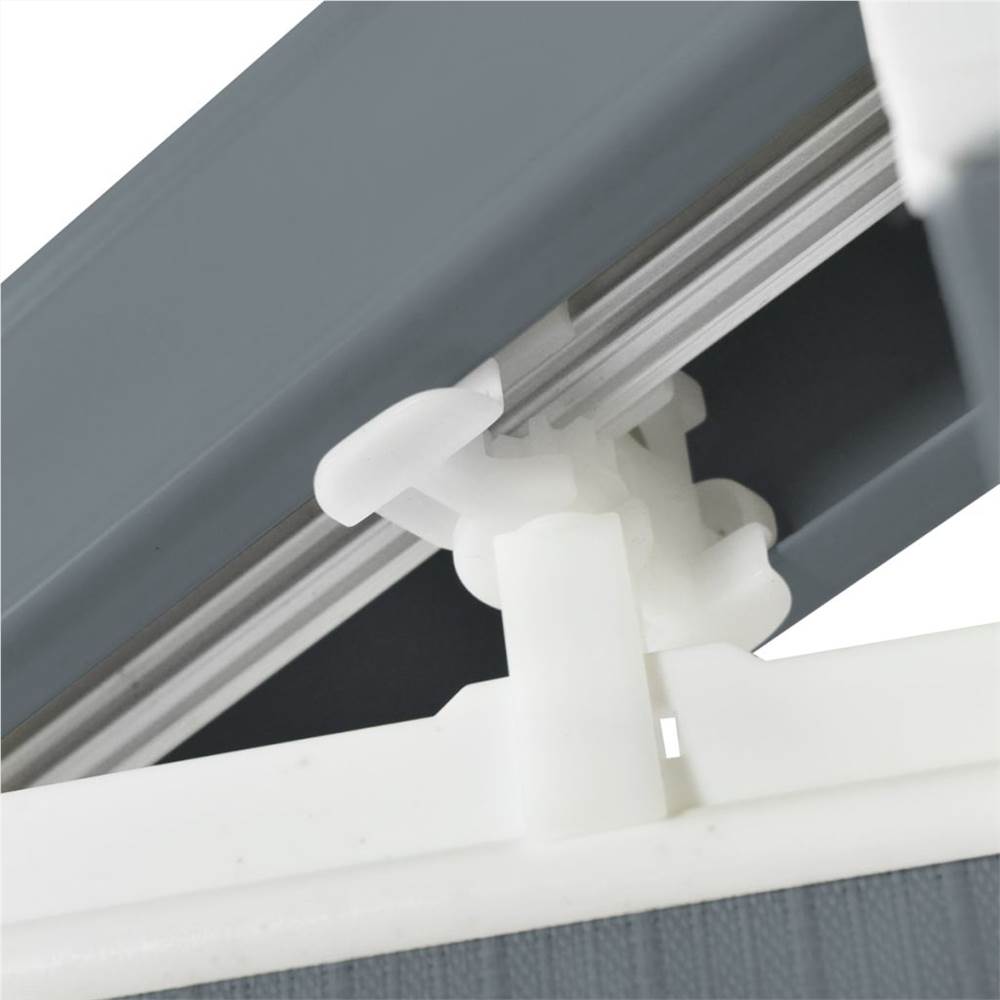 Vertical Blinds Grey Fabric 150x180 cm