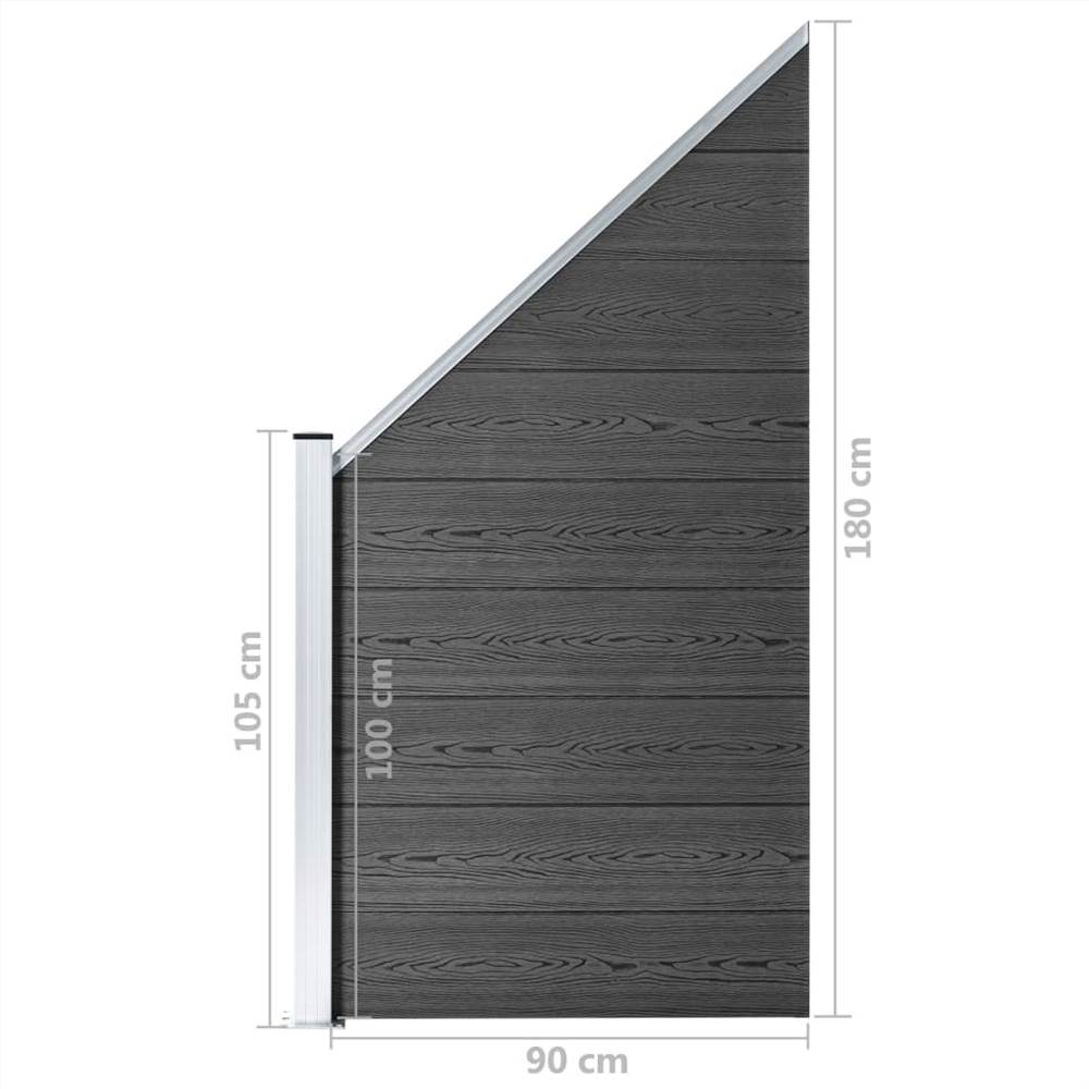 Fence Panel Set WPC 446x
