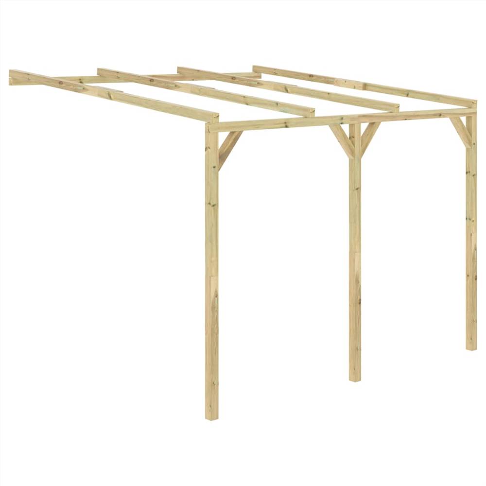 

Lean-To Pergola 3x3x2.1 m Wood