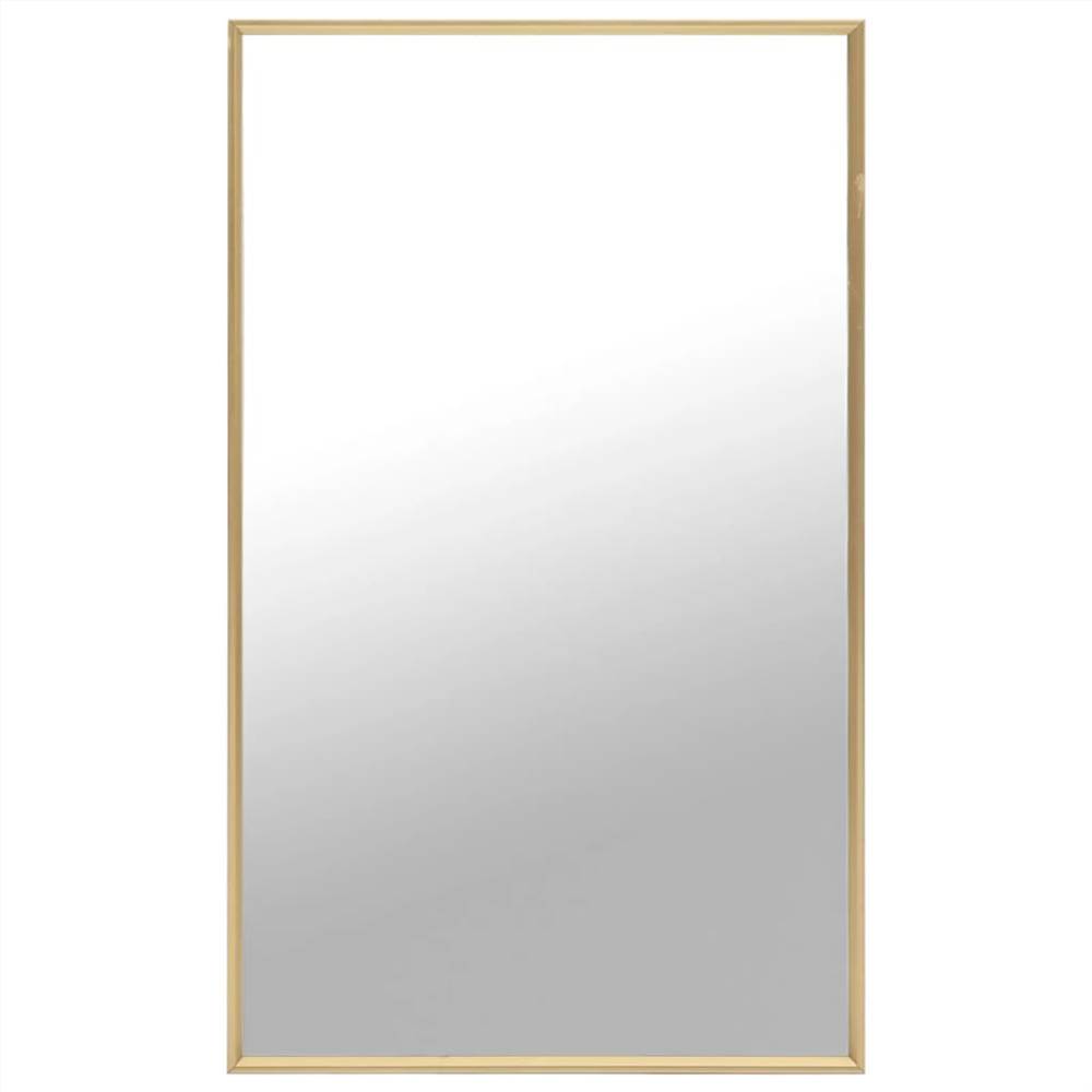 مرآة ذهبية 100x60 سم