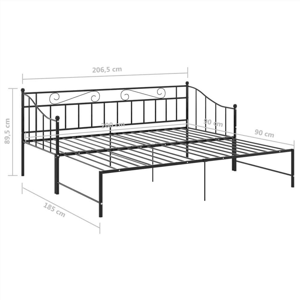 Metal Sofa Bed Frame Baci Living Room 