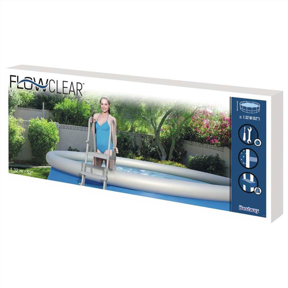 Bestway Flowclear 4Step Safety Pool Ladder 132 cm