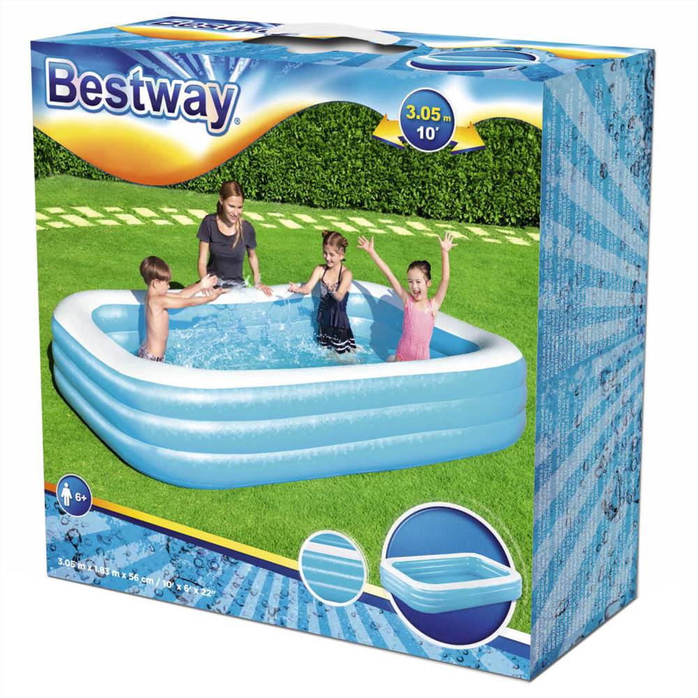 Bestway Inflatable Swimming Pool 305x183x56 cm