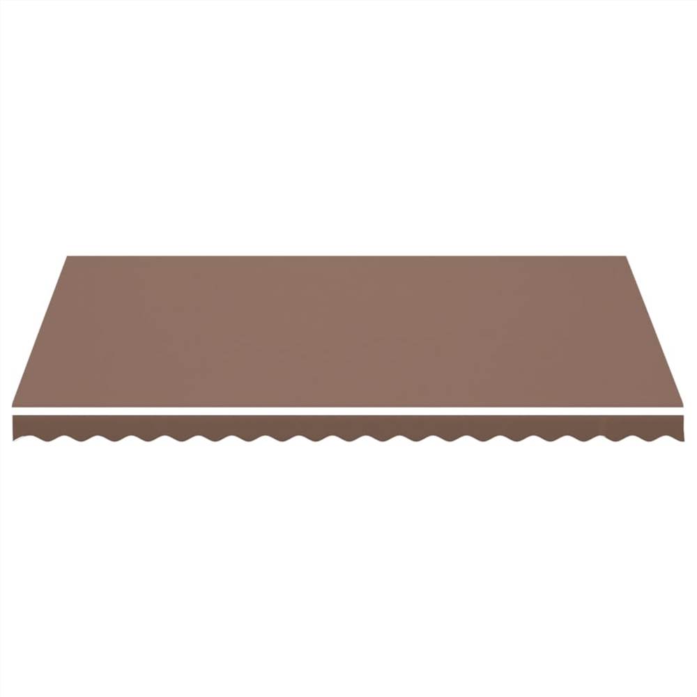 Replacement Fabric for Awning Brown 4.5x3 m