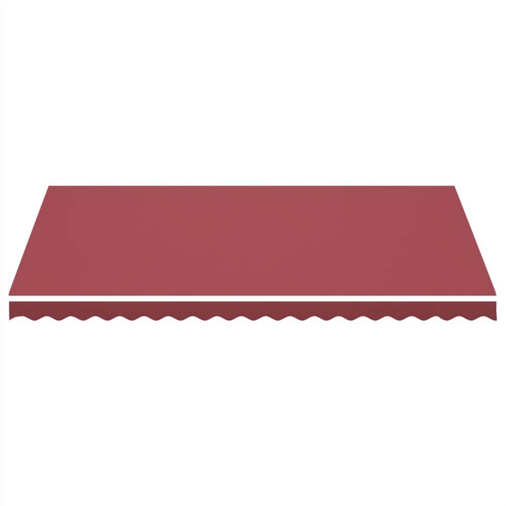 Replacement Fabric for Awning Burgundy Red 4.5x3 m