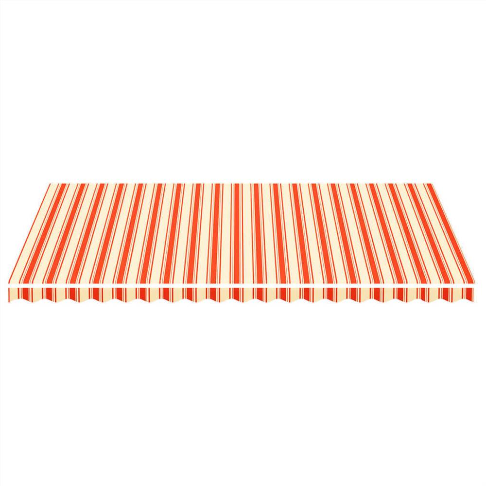 Replacement Fabric for Awning Yellow and Orange 5x3 m
