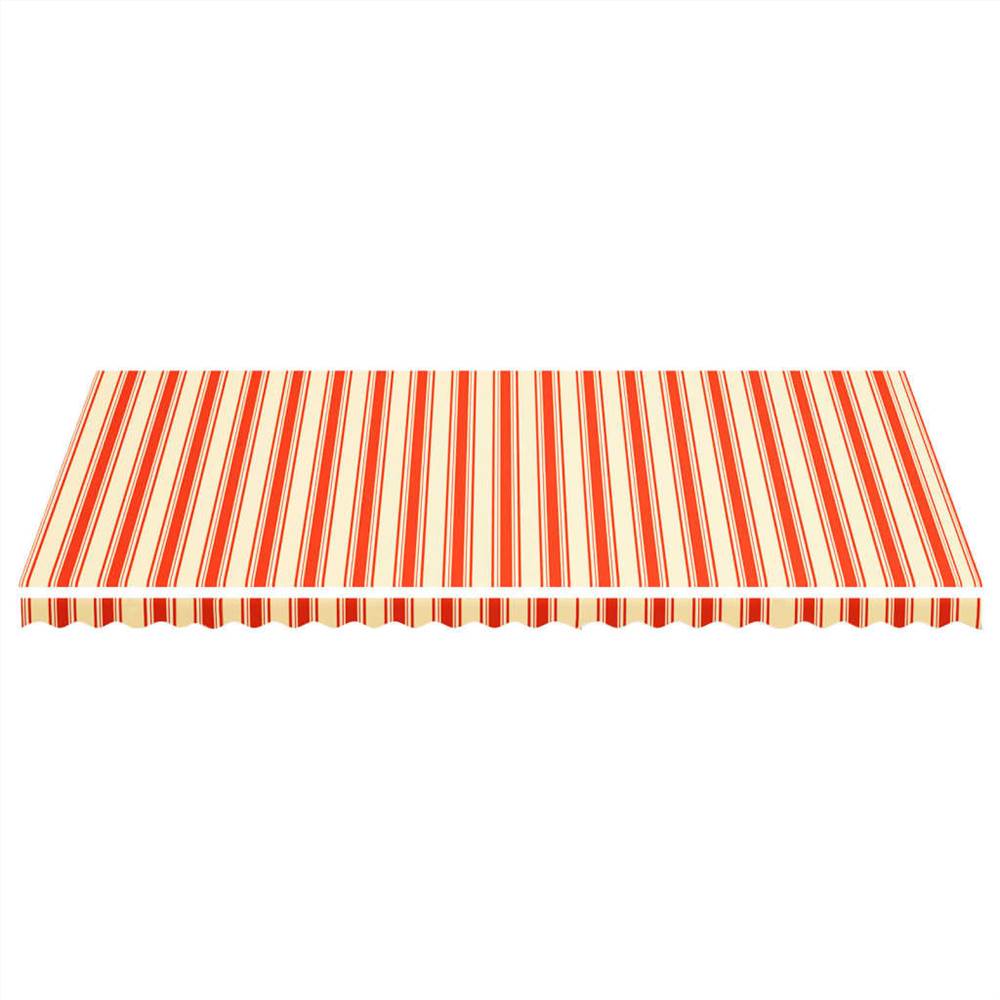 Replacement Fabric for Awning Yellow and Orange 6x3.5 m