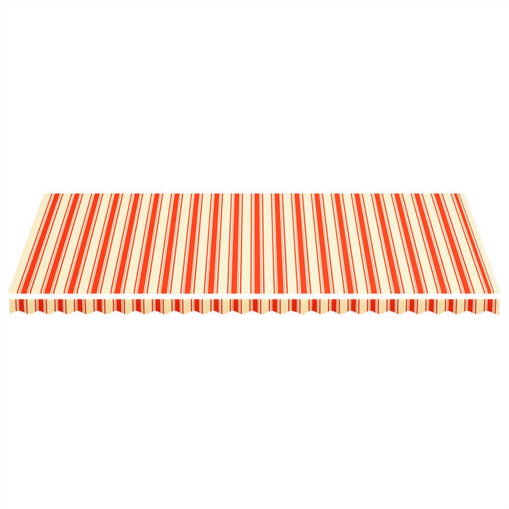 Replacement Fabric for Awning Yellow and Orange 6x3 m