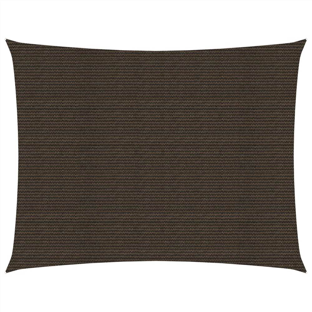 

Sunshade Sail 160 g/m² Brown 2.5x4.5 m HDPE