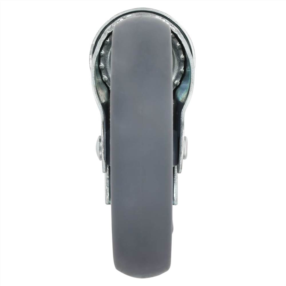 16 pcs Bolt Hole Swivel Casters 125 mm