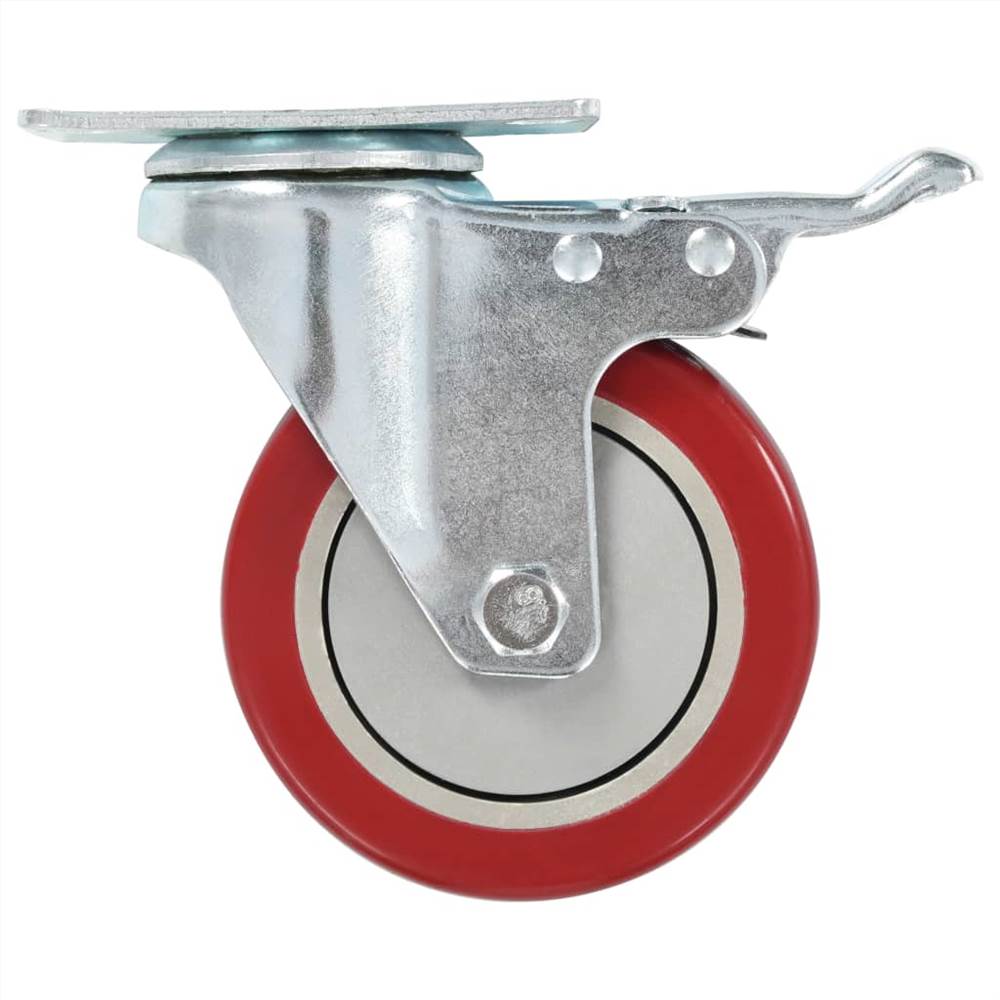 16 pcs Swivel Casters 100 mm