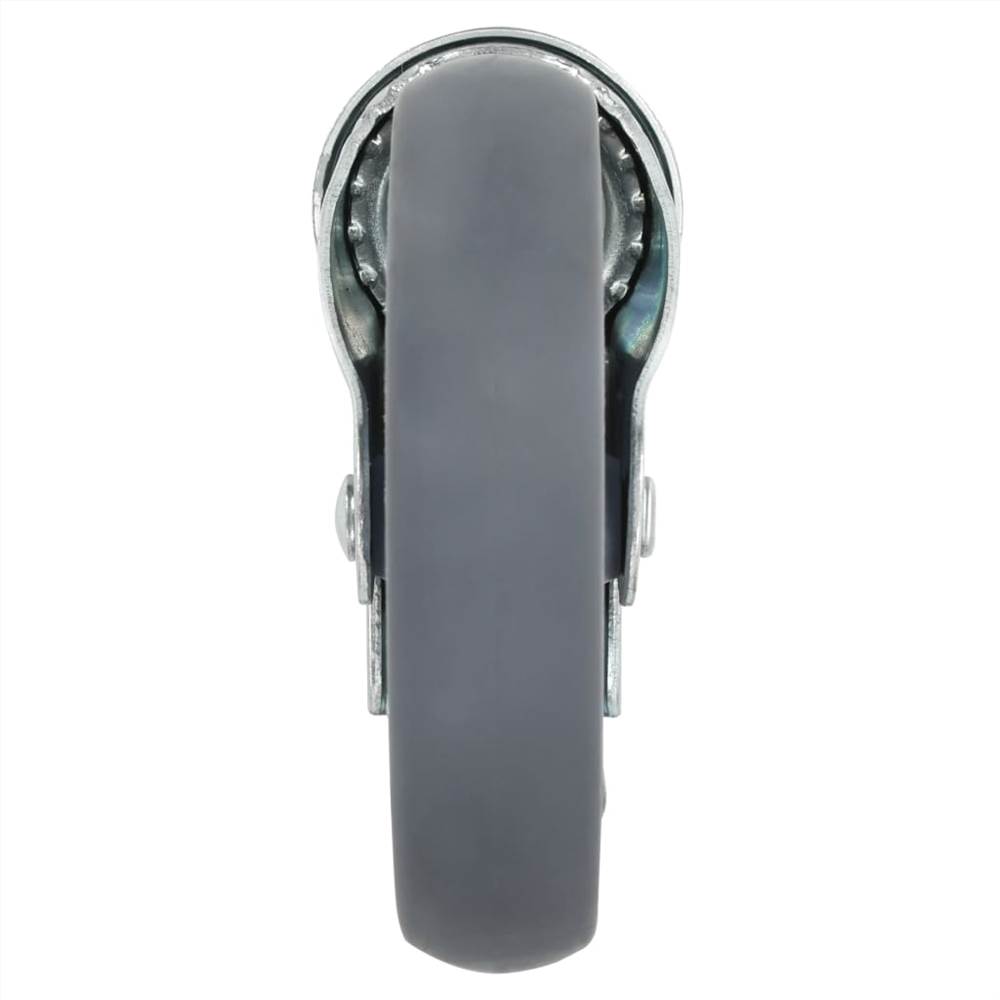 24 pcs Bolt Hole Swivel Casters 125 mm