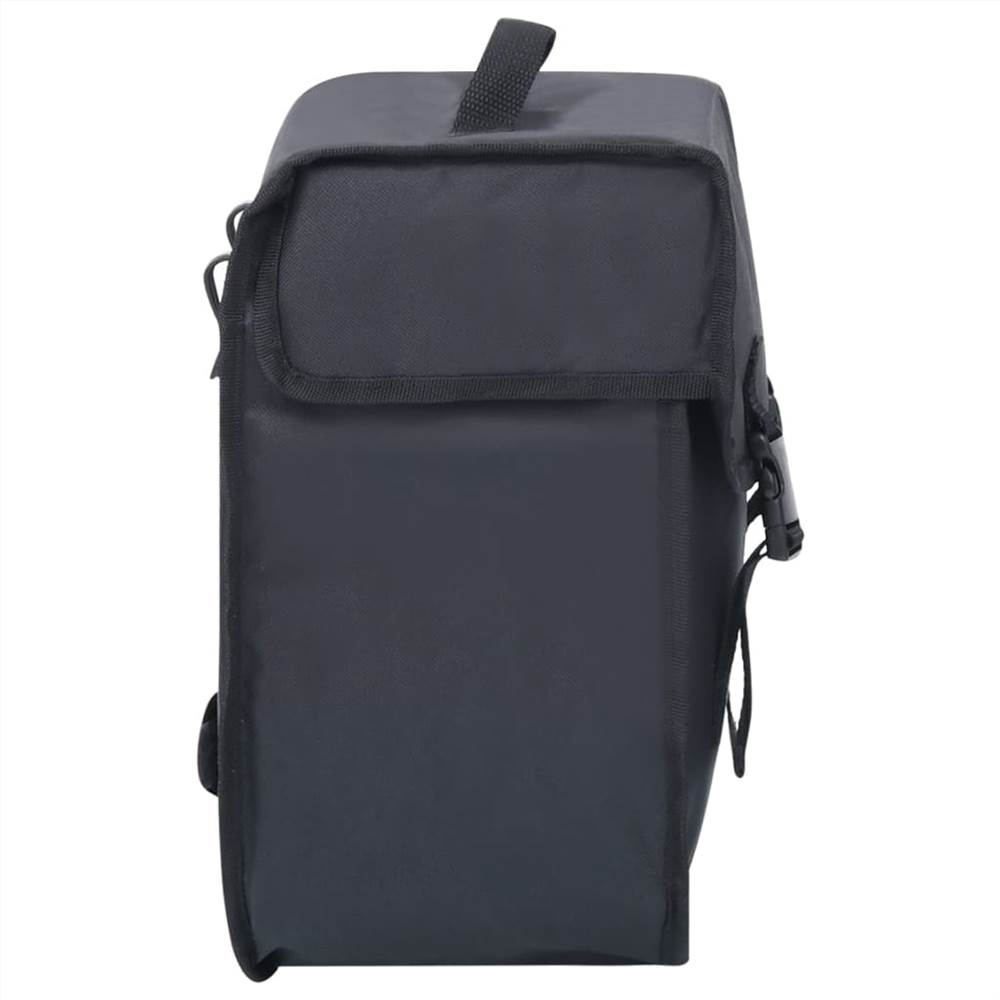 Single Bicycle Bag for Pannier Rack Waterproof 21 L Black 19 Single Bicycle Bag for Pannier Rack Waterproof 21 L Black