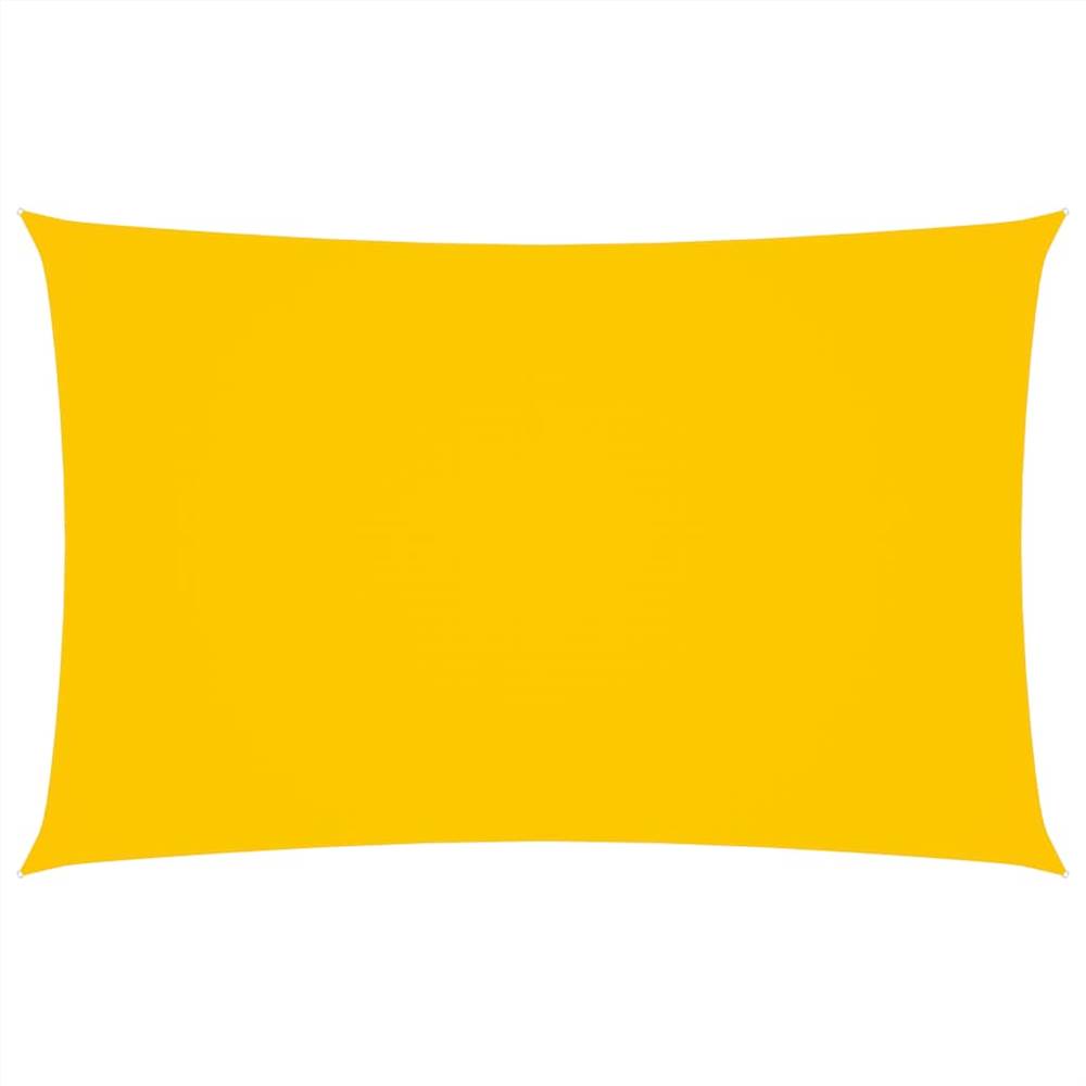 Sunshade Sail Oxford Fabric Rectangular 5x8 m Yellow