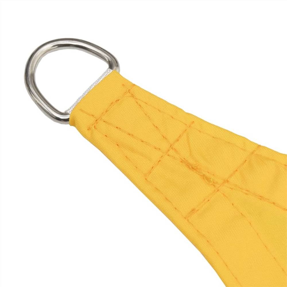 Sunshade Sail Oxford Fabric Rectangular 5x8 m Yellow