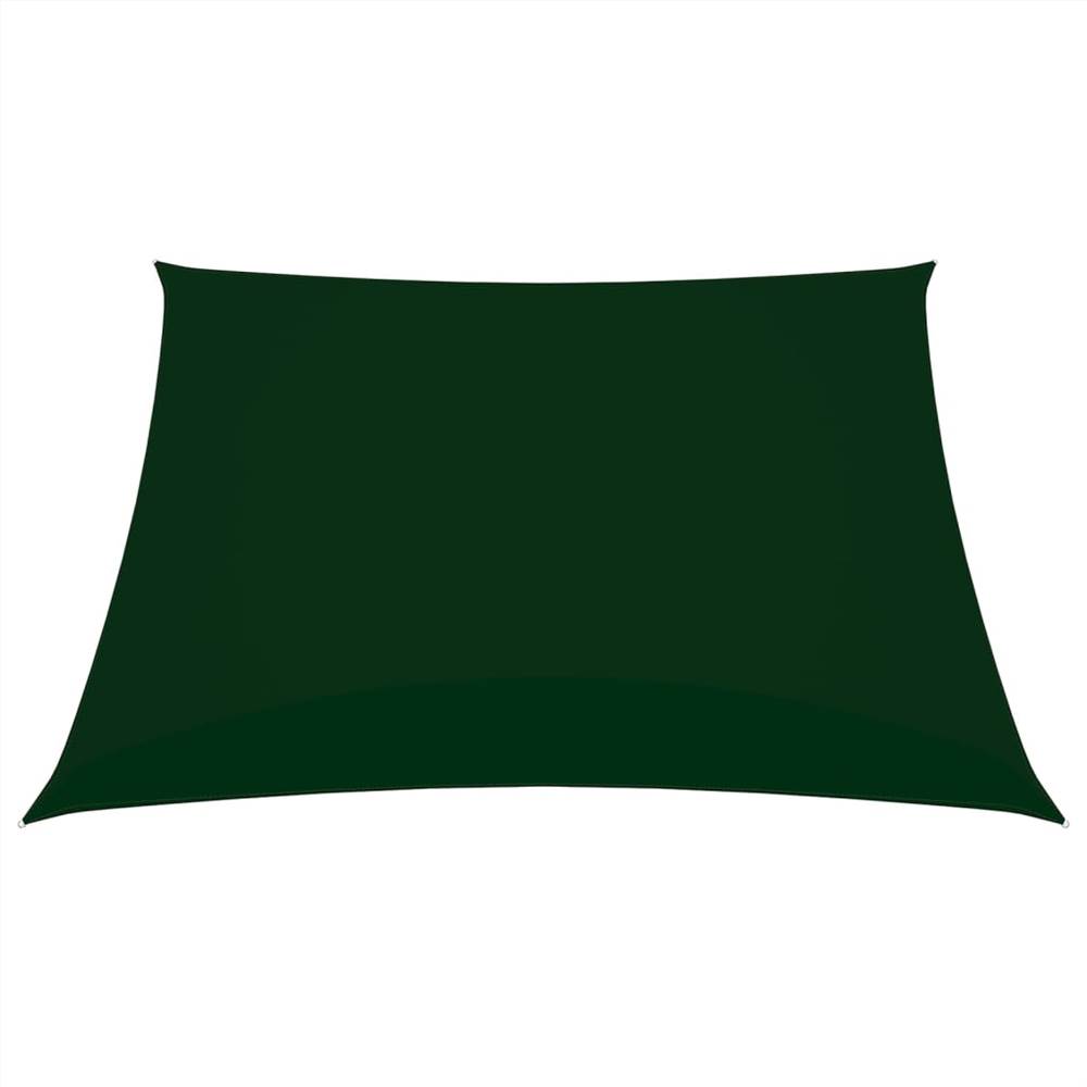 Sunshade Sail Oxford Fabric Square 3x3 m Dark Green