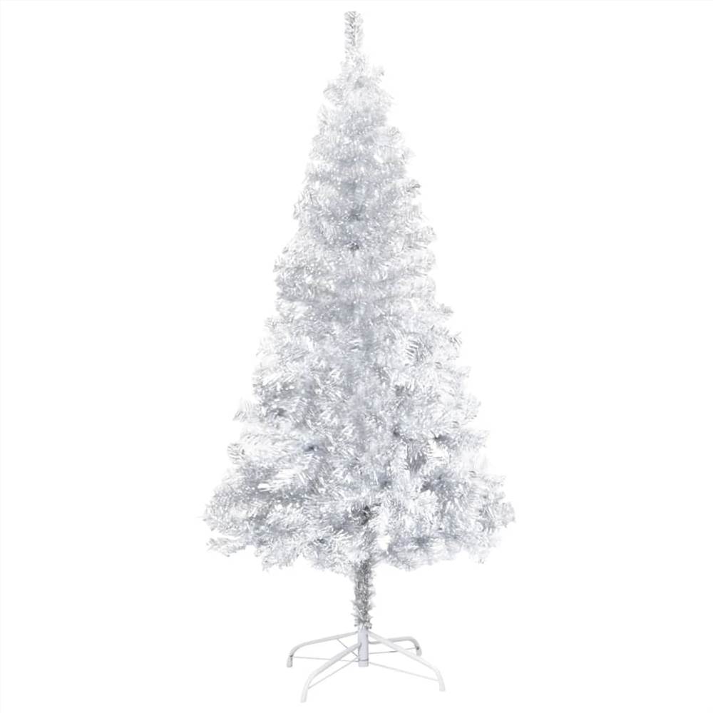 

Artificial Christmas Tree with Stand Silver 120 cm PET