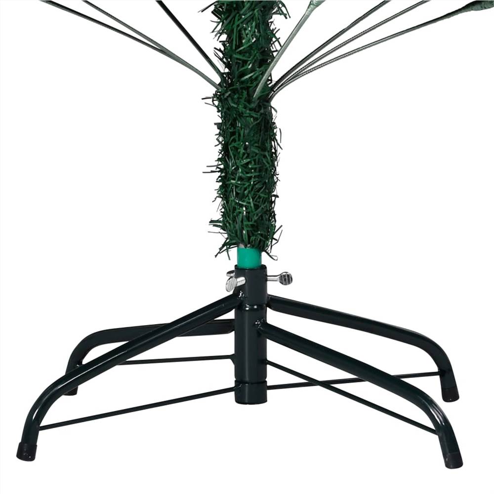 Artificial Christmas Tree with Thick Branches Green 120 cm PVC