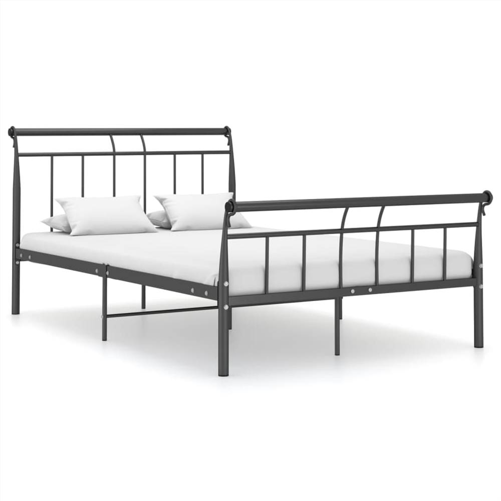 

Bed Frame Black Metal 120x200 cm