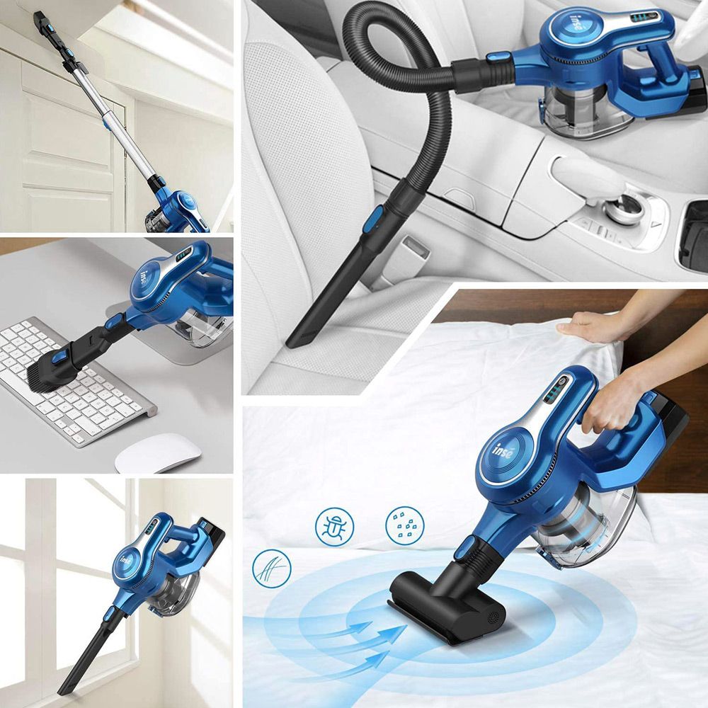 INSE S6 Cordless Handheld Vacuum Cleaner Blue Europe