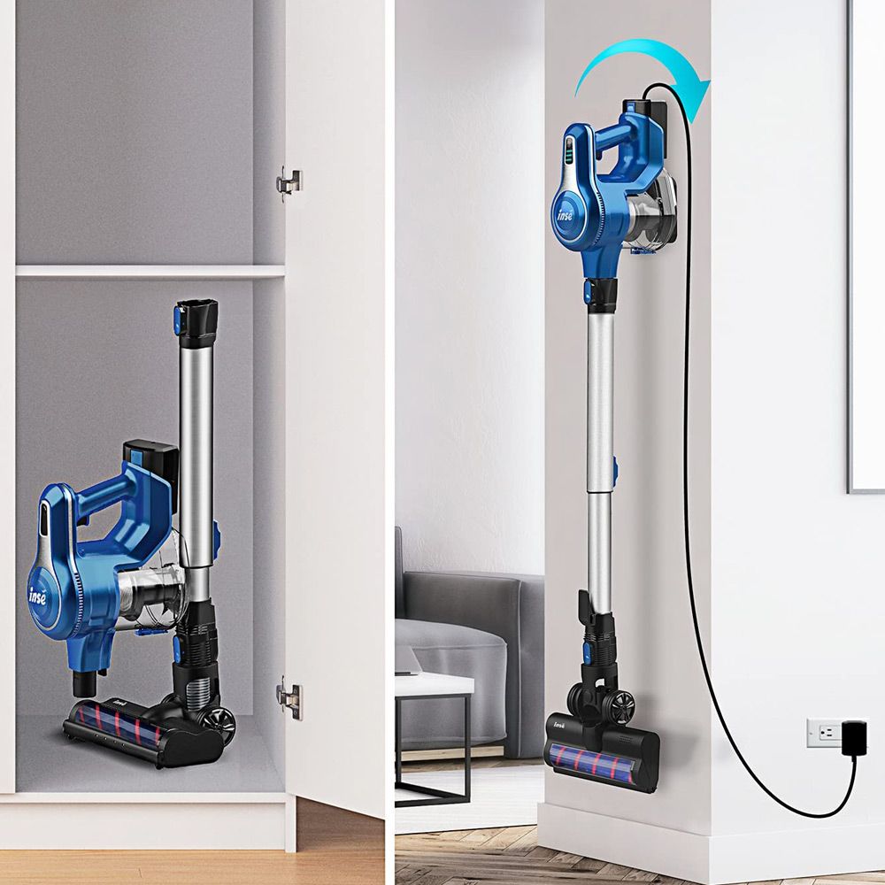 INSE S6 Cordless Handheld Vacuum Cleaner Blue Europe