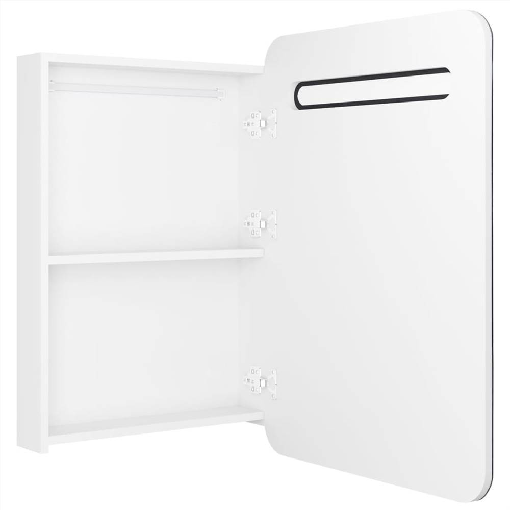LED Bathroom Mirror Shining White 60x11x80 cm