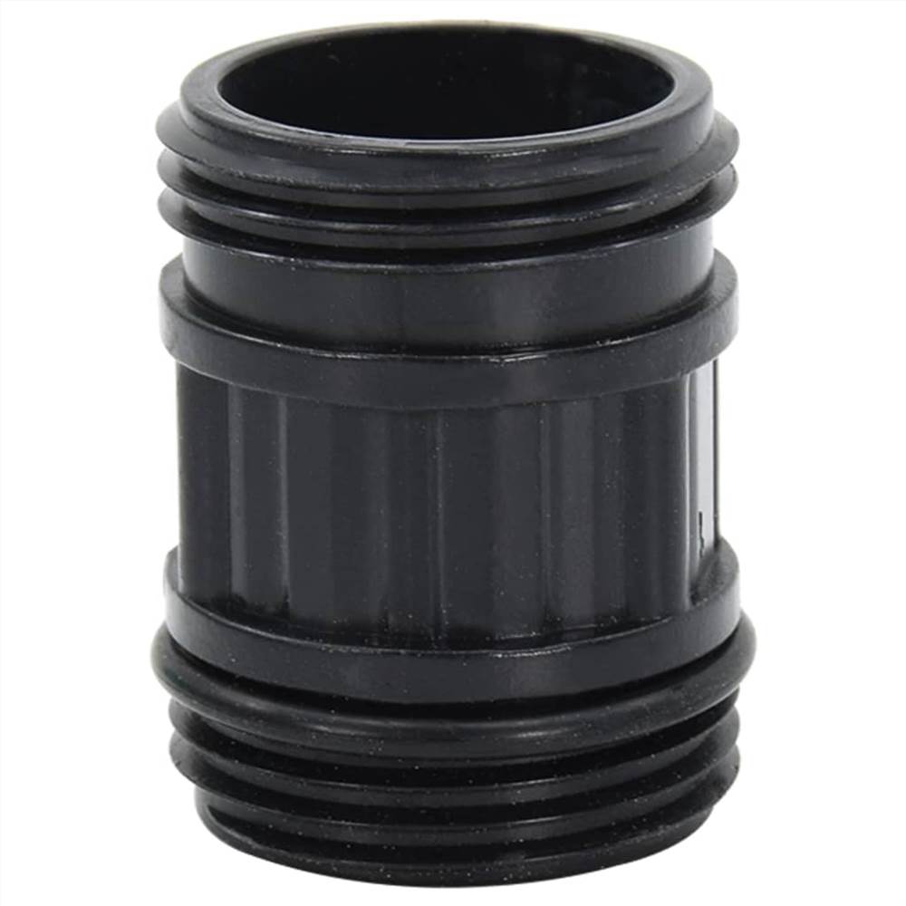 Suction Hose with PVC Connectors 10 m 22 mm Black