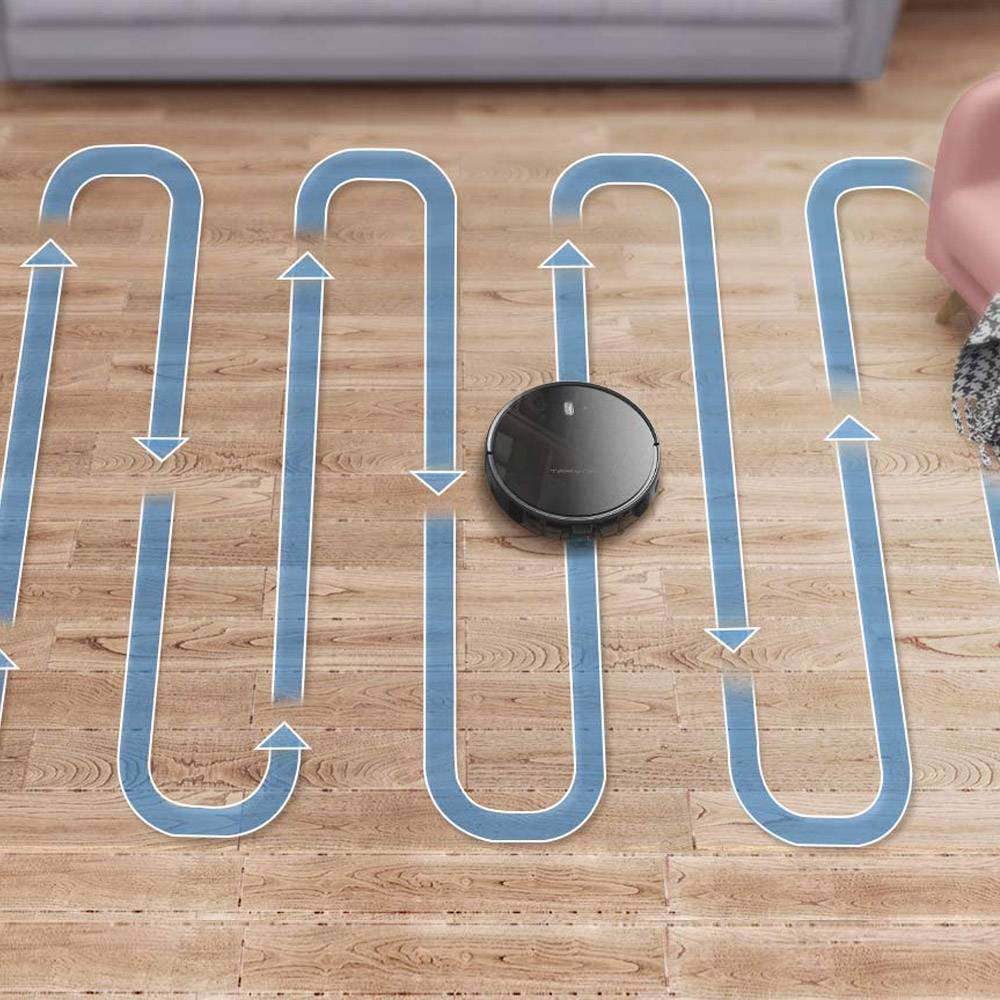 Tesvor M1 Robot Vacuum Cleaner 4000PA Suction Black