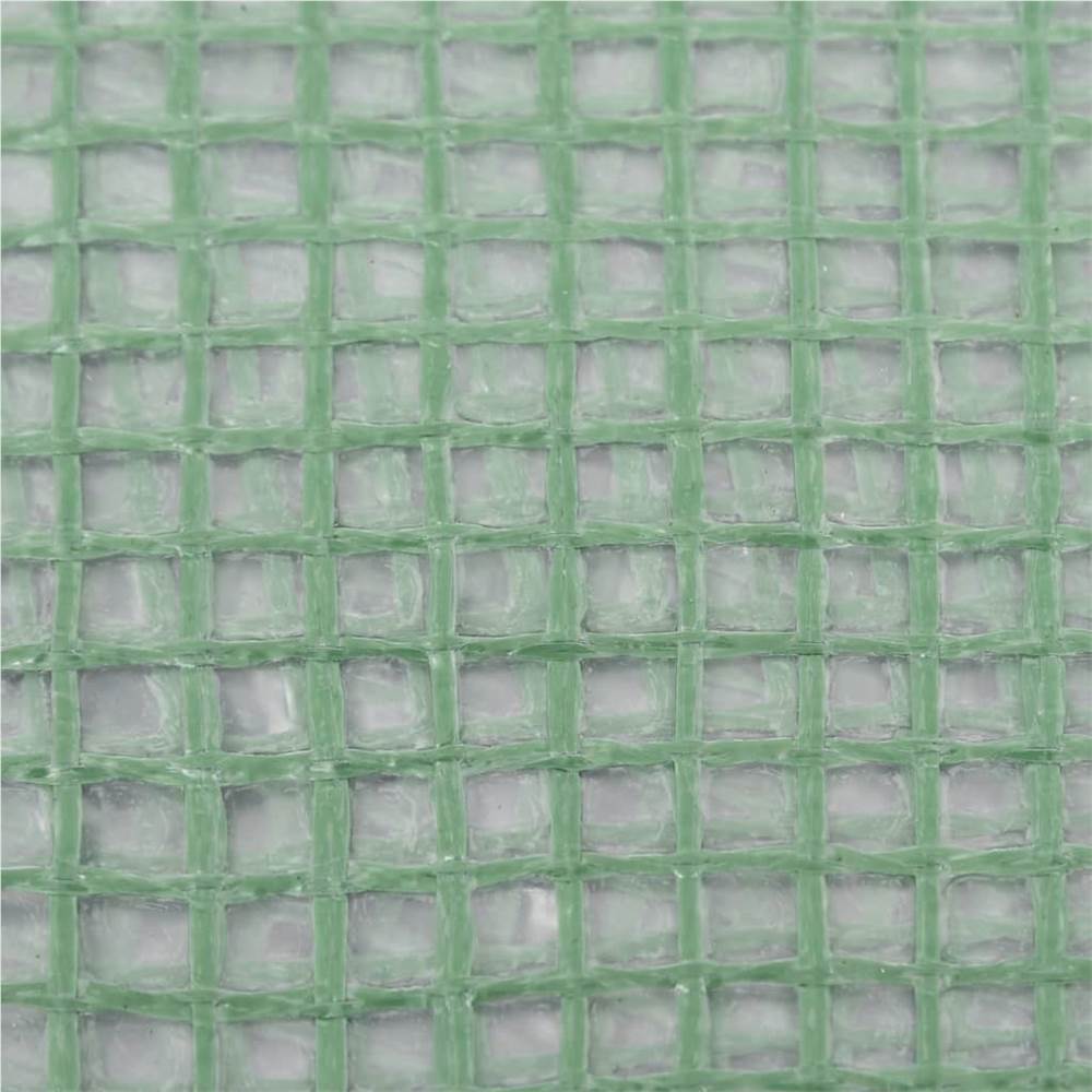 Greenhouse Replacement Cover (8 m²) 400x200x200 cm Green