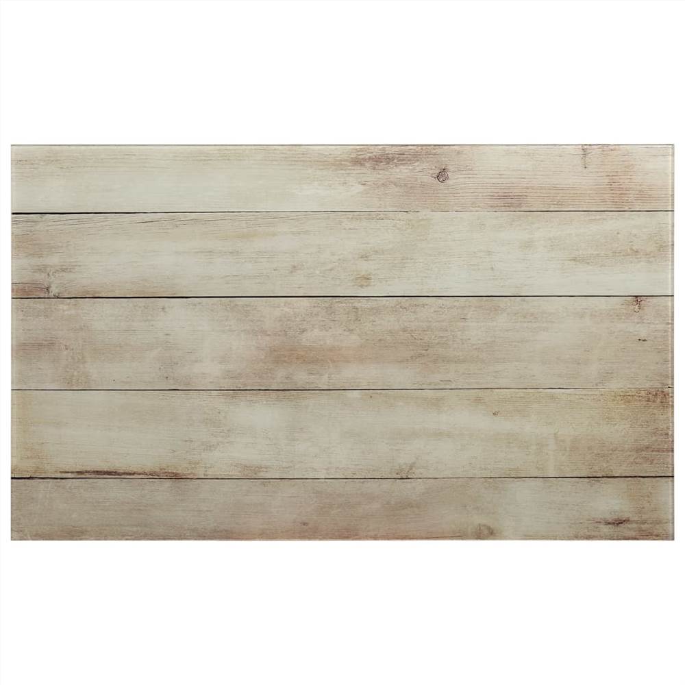 Wall Mounted Magnetic Board Glass 100x60 cm