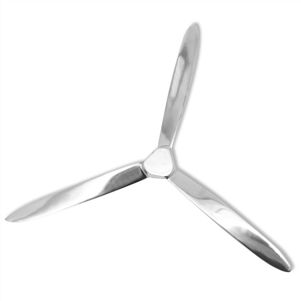 WallMounted Propeller Aluminium Silver 70 cm