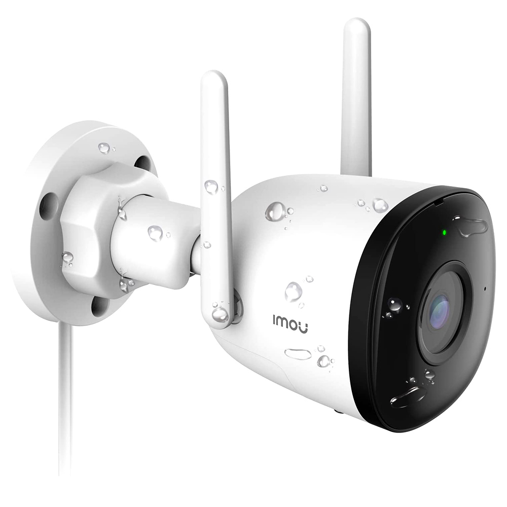 IMOU Bullet 2C WiFi Outdoor-Überwachungskamera 1080P FHD Nachtsicht IP67 Wetterfest Home Company Security Monitor - Weiß