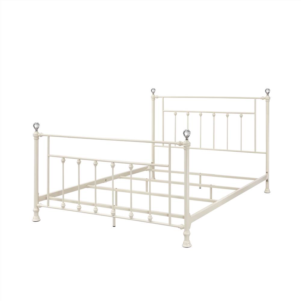 ACME Comet Queen Bed, White Finish BD00134Q