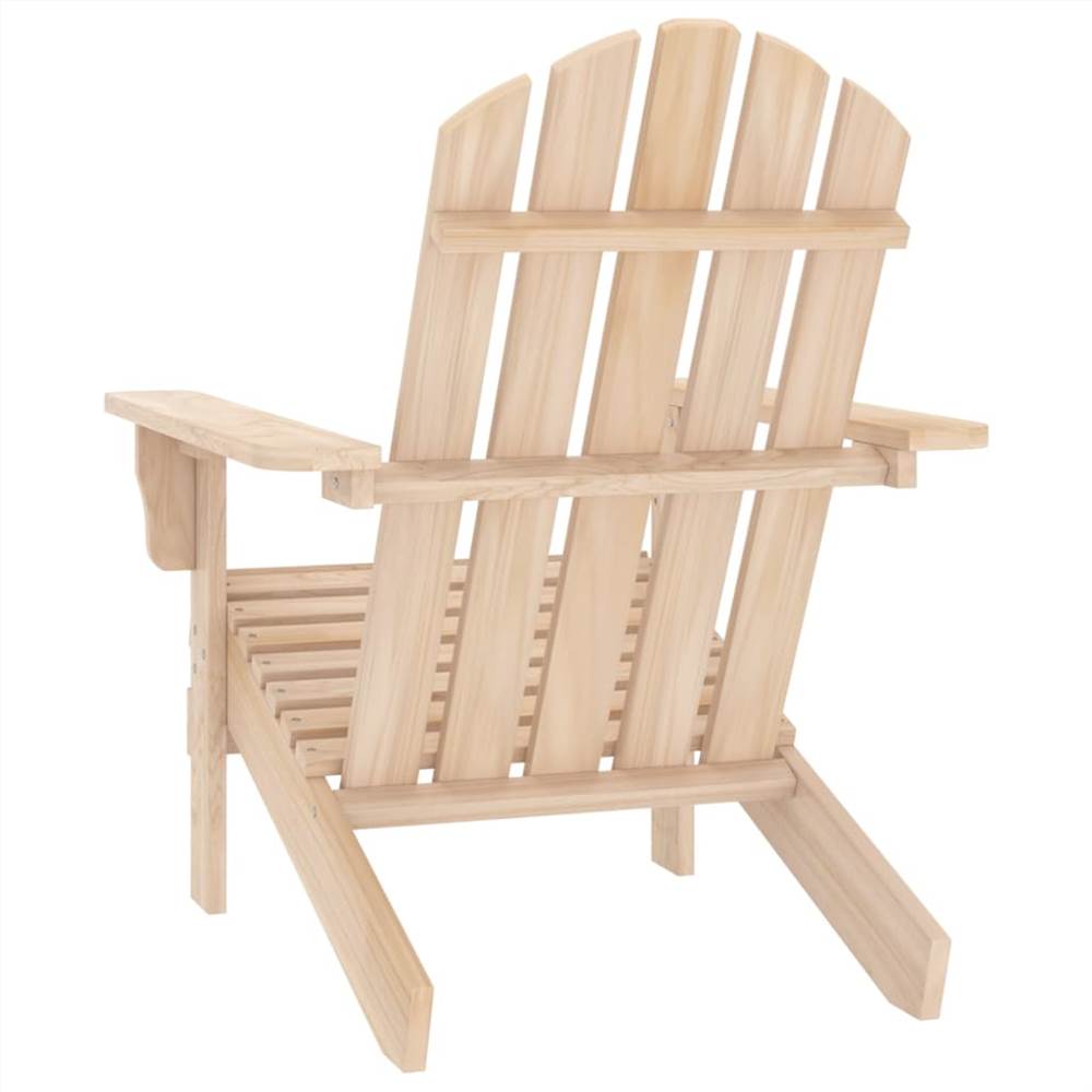 Garden Adirondack Chair Solid Fir Wood