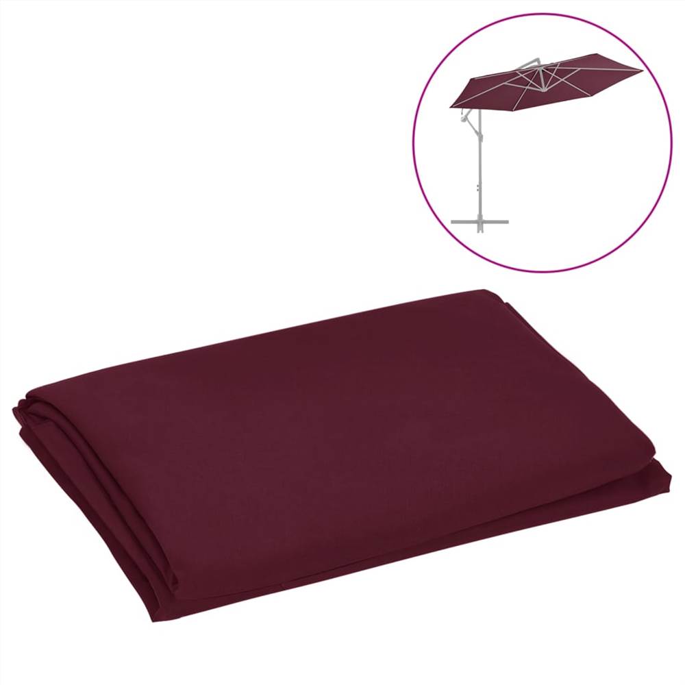 

Replacement Fabric for Cantilever Umbrella Bordeaux Red 300 cm