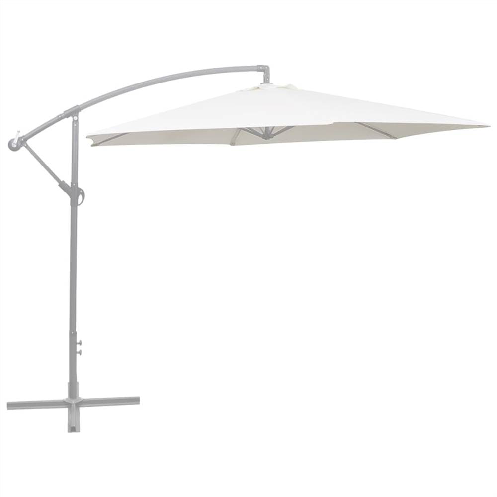 Replacement Fabric for Cantilever Umbrella Sand White 300 cm