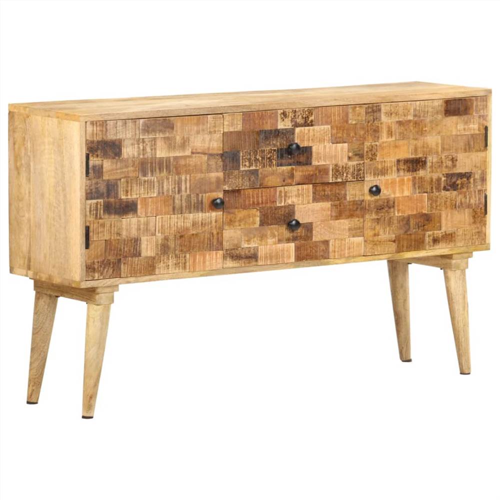 

Sideboard 120x30x70 cm Solid Mango Wood