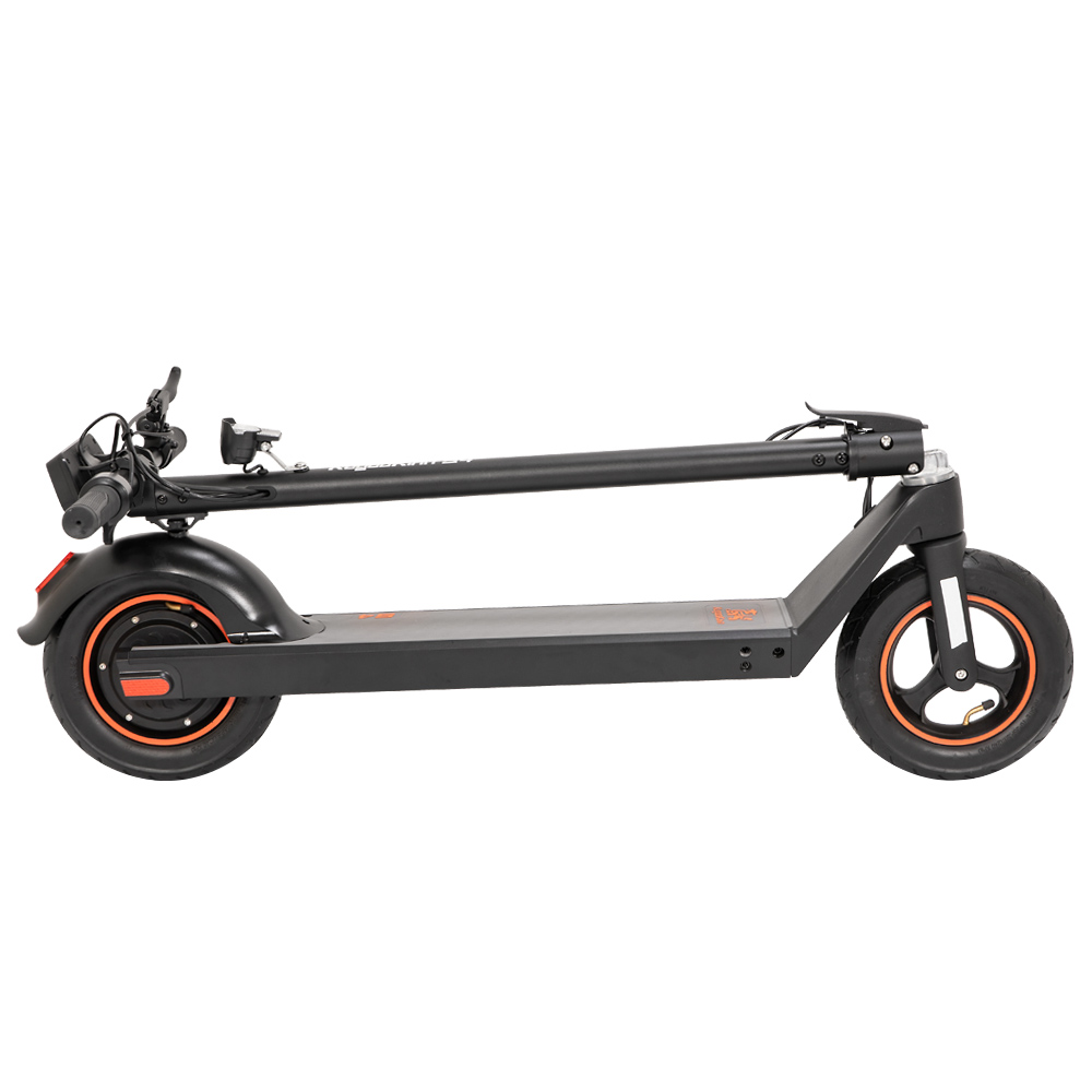 KugooKirin S4 Folding Electric Scooter 10 inch 350W 10Ah Battery Black