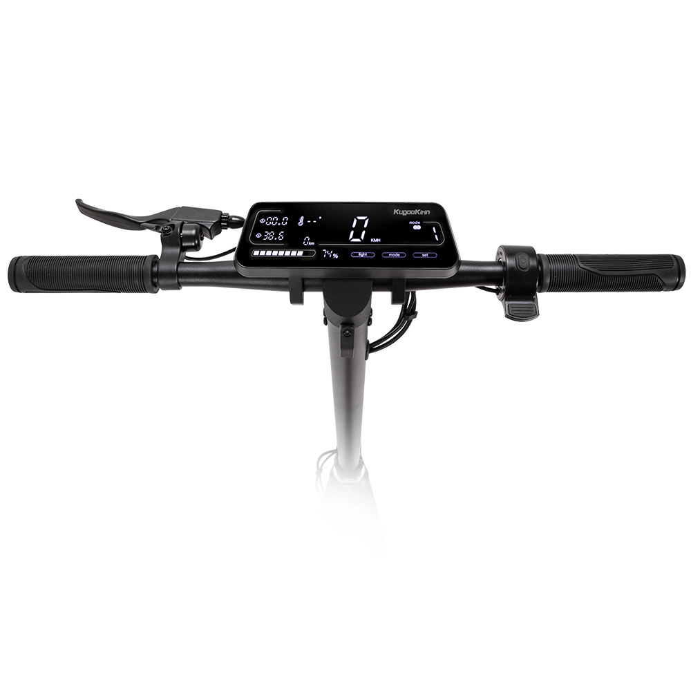 KugooKirin S4 Folding Electric Scooter 10 inch 350W 10Ah Battery Black