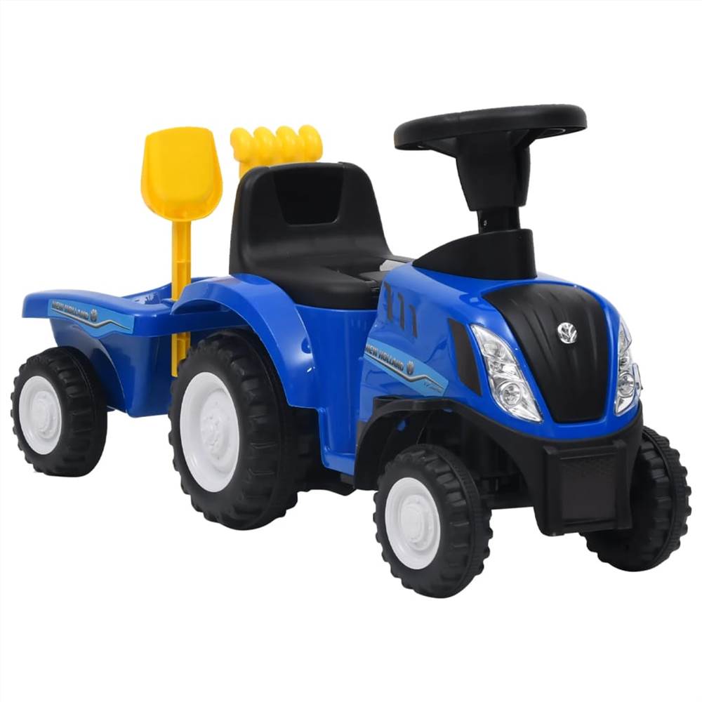 Tractor para niños New Holland Azul