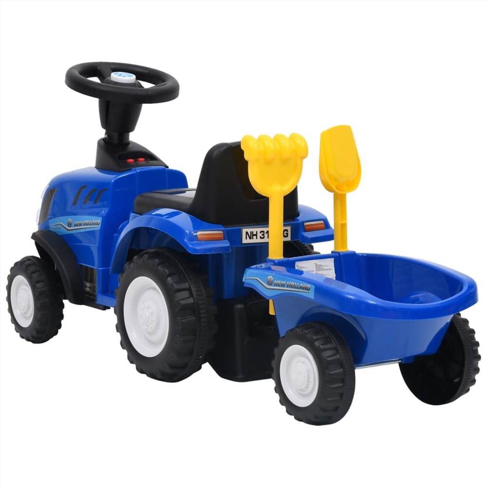 Kids Tractor New Holland Blue
