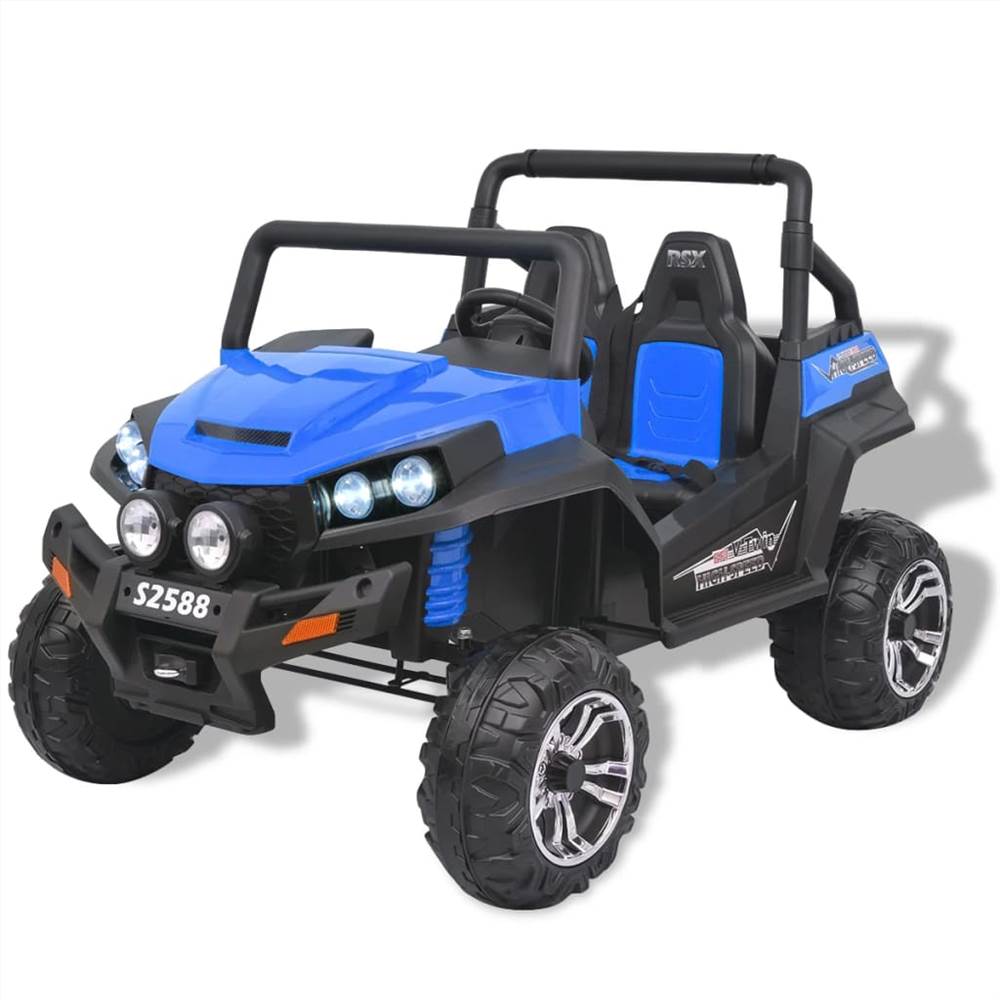 80187  Electric Ride-On Car 2 Persons XXL Blue and Black