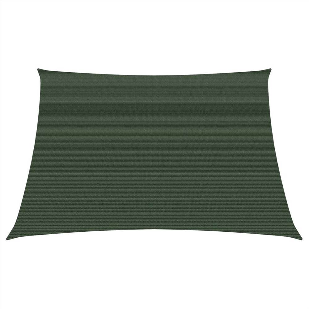 

Sunshade Sail 160 g/m² Dark Green 4/5x4 m HDPE