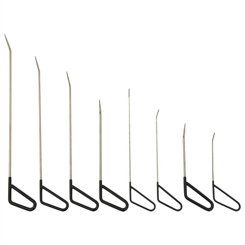 8 Piece Dent Repair Hook Rods Stainless Steel