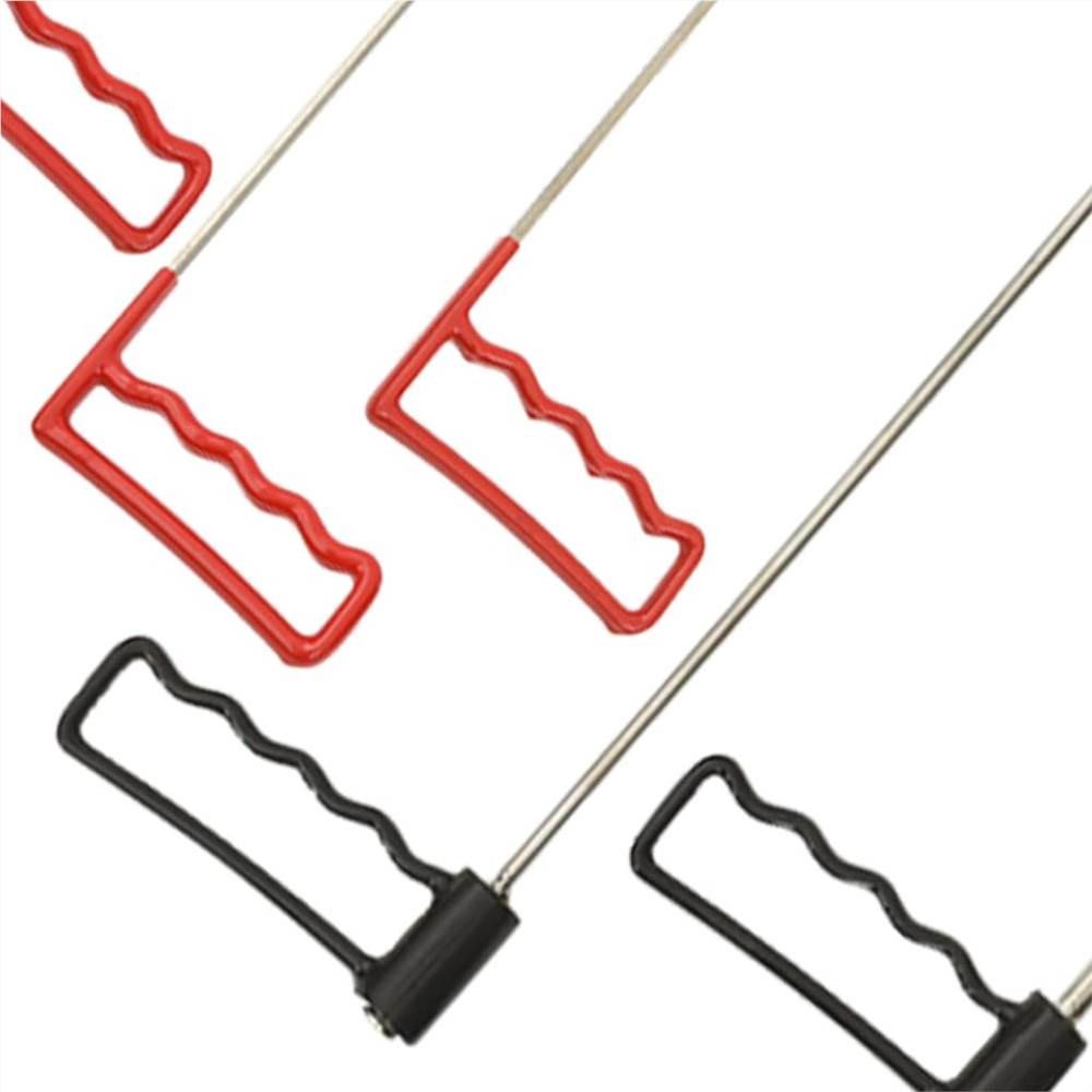 9 Piece Paintless Car Dent Removal Rod Kit Stainless Steel